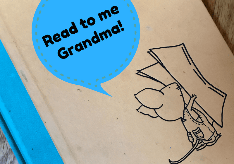 Children's book: "Read to me Grandma!